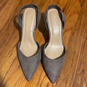 Bamboo Taupe Heels